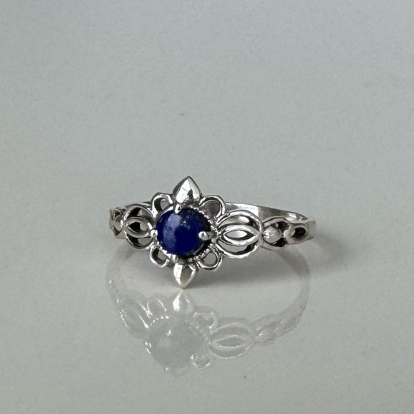NWOT Sundance Starry Garden Ring Lapis Lazuli Sterling Silver